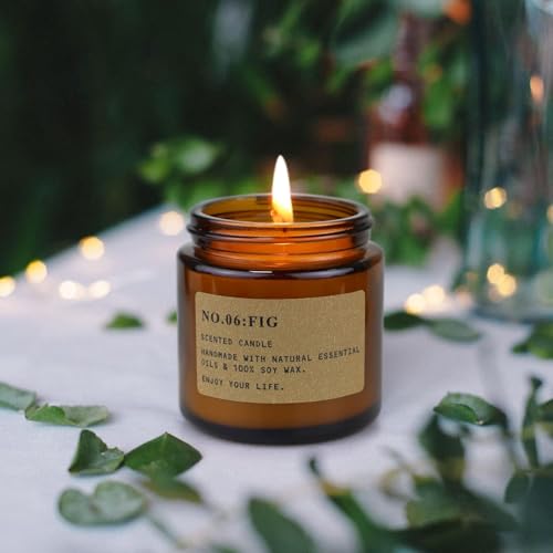6 Pack Candles for Home Scented Aromatherapy Candle Gift Set for Women Soy Wax Long Lasting Amber Jar Candles Gift for Birthday Mother's Thanksgiving Day Present - color: Amber(6 Pack)