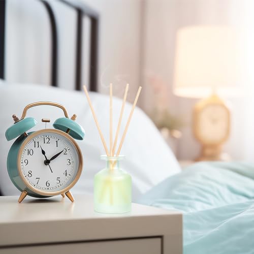 Reed Diffuser for Home, Clean Linen Scent 3.38oz (100ml)*1 Pack Essential Oil Reed Diffuser Set with 8 Sticks, Long Lasting Air Freshener for Bathroom Bedroom Living Room, Home Decor & Gifts - size: 3.38 oz/1 pack