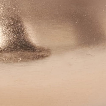 Deco 79 Metal Decorative Candle Tropical Breeze Scented Wide Dome Shaped 60 oz 4 Wick Aromatherapy Candle with White Wax, Wax Aromatherapy Candle 9" x 9" x 3", Copper