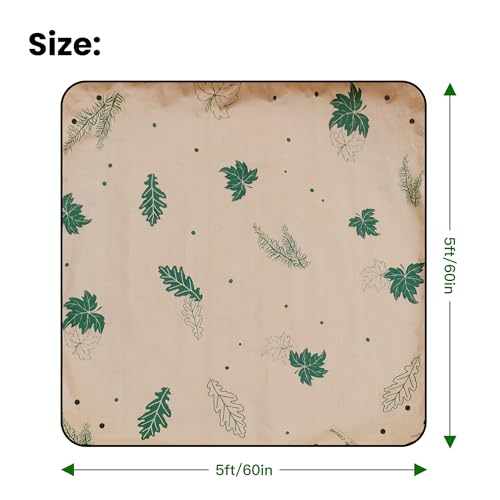 2PCS 5x5FT Extra Large Repotting Mat for Indoor Plants, Heavy Duty Thickened Gardening Mat, Waterproof Plant Transplanting Potting Tray Foldable - size: 5ftx5ft