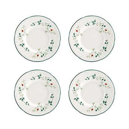 Pfaltzgraff Winterberry Appetizer Plate Set, 6", Assorted