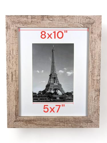 Concealment Picture Frame Hidden Gun - Secret Storage - Hidden Compartment - 8x10-5x7 - color: Natural