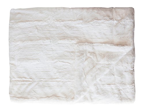 Ultra-Soft Sorbet Throw Blanket, Vanilla, Adult | Silky Smooth Throw with Midweight, Breathable Fabric That's Machine Washable and Perfect for Holiday Gifting - color: Sorbet Vanilla, size: Adult