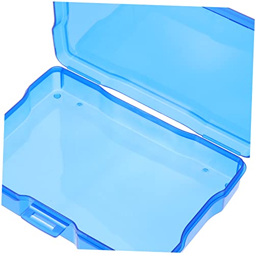 VILLCASE 1set Compartment Photo Storage Organizer Box Versatile Classified Card Holder and Photo Keeper for Home Crafts and Keepsakes for Birthdays and Festivals