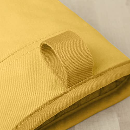 KitchenAid Beacon Two-Tone Non-Slip Mini Oven Mitt Set, Majestic Yellow, 5.5"x8", 2 Piece - color: Majestic Yellow