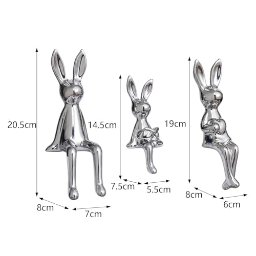 Fenteer Sculptures Walking Ornament Figurine Statue Animal Craft Ceramic Material Finely Carved Polished Suitable for Gift Giving Living Rooms Office
