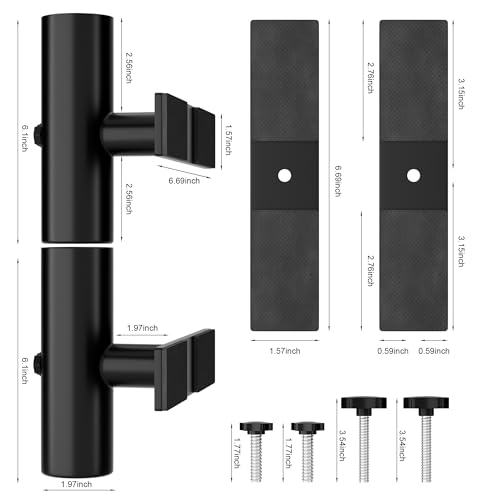 Umbrella Holder Parasol Holder Patio Umbrella Stand Mount Umbrella Clamp for Balcony, Outdoor Umbrella Holder Fixed Clip Deck Table Umbrella Mount for Deck,Railings,Beach,Courtyard,Boats,Tailgates