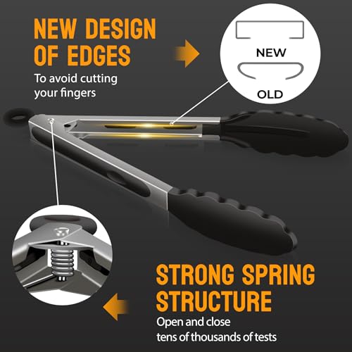 Hotec Silicone Spatula Turner and Tongs