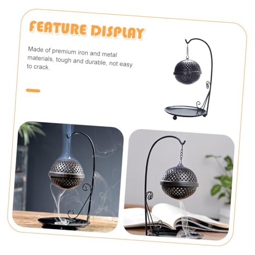 SHINEOFI Incense Burner Waterfall Backflow Holder Aromatherapy Ornament for Home Office Yoga Spa Relaxation and Meditation Decor