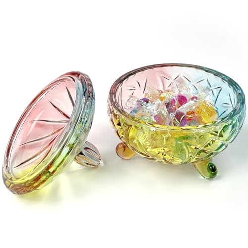 Halloween Candy Dish Snack Barrel Storage Jar Embossed Luxury Cookie Buffet Canister With Lids Jewelry Box Jar Biscuit Containers - color: Wang Tripod