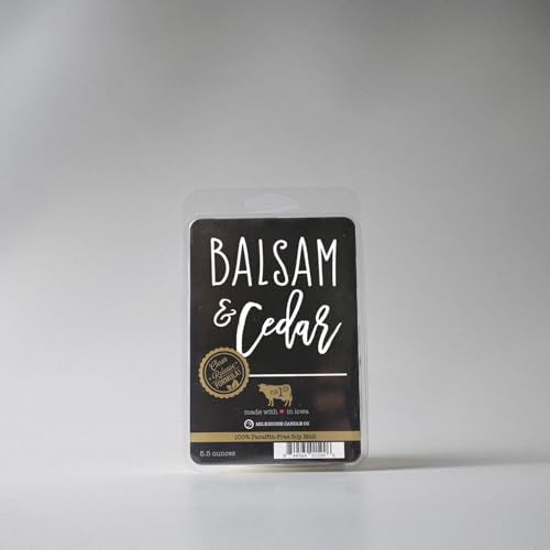 Milkhouse Balsam & Cedar Soy Wax Melts for Wax Warmer, 5.5 oz | Clean-Burning, Premium Fragrance Oil, Made in the USA - color: Balsam & Cedar
