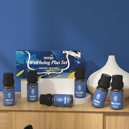 Essential Oils for Diffuser for Home-Wellbeing Essential Oil,Diffuser Oils for Aromatherapy,Candle&Soap Making,Humidifiers - color: Grape