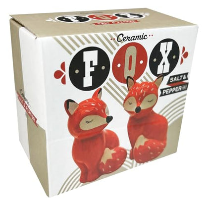 Streamline Imagined Fox Salt & Pepper Set - style: Fox