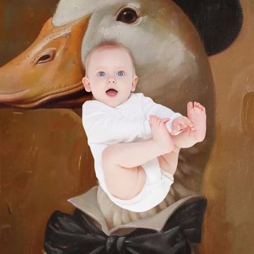 Gentleman Duck 02 Flannel Blankets Fleece Soft Throw Lightweight Plush Gifts for Couch, Bed, Cozy Sofa Plush, Chair, Lovers 60x80in(150x200cm) - color: Style-28, size: 60x80in(150x200cm)