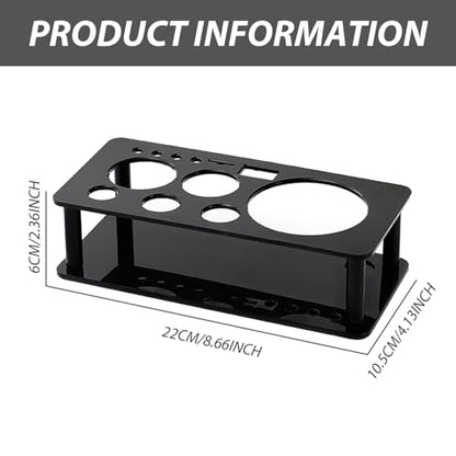 Professional Cocktail Shaker Stand, 8.7x4.1x2.4 Space-Saving Bar Tool Stand for Bartender Kit, Home, Party, Hotel & Restaurant Use