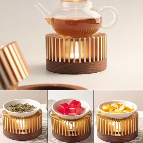 Aromatherapy Aroma Burner Oil Diffuser,Tea Light Candle Holder,Essential Oil Burner,Tealight Wax Warmer Decoration for Bedroom, Living Room, Balcony,Patio
