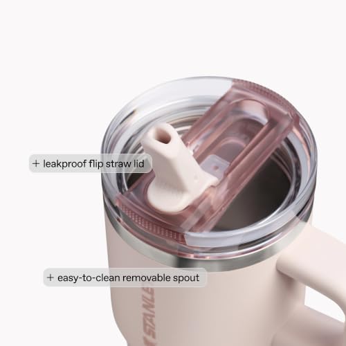 STANLEY Quencher ProTour Flipstraw Tumbler, 20 oz, Atomic Gradient | Built-In Straw & Handle | Cupholder Compatible for Travel | Leakproof Insulated Stainless Steel Cup | BPA-Free - color: Atomic Gradient, size: 20 Ounces