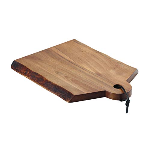 Rachael Ray Pantryware Wood Cutting Board With Handle/ Wood Serving Board With Handle - 14 Inch x 11 Inch, Brown - size: 14.7"L x 11.7"W