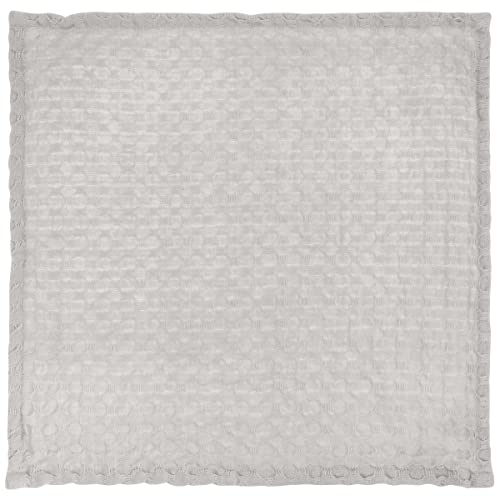 Karma Waffle Weave Dishcloth Set/Holder Bloom - color: Pink Bloom