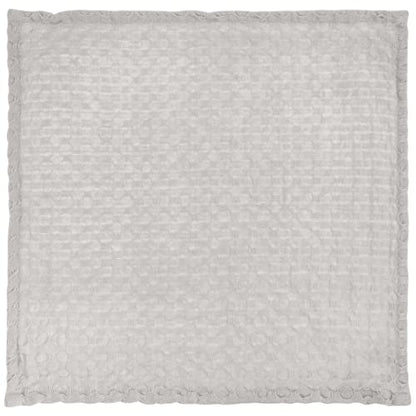 Karma Waffle Weave Dishcloth Set/Holder Bloom - color: Pink Bloom