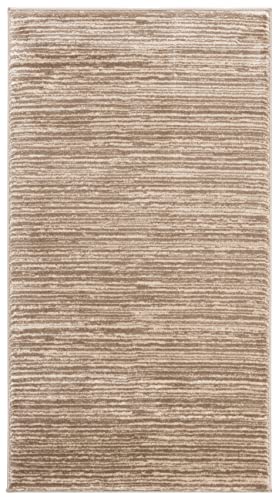 SAFAVIEH Vision Collection Accent Rug - 2'2" x 4', Light Brown, Modern Ombre Design, Non-Shedding & Easy to Clean, Ideal for Entryway, Foyer, Bedroom (VSN606C) - color: Light Brown, size: 2'2" x 4' (Rectangular)