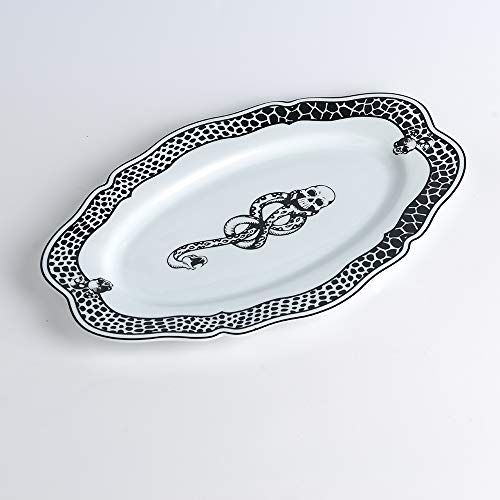 Harry Potter Voldemort Death Eater Dark Mark Porcelain 14" Serving Platter