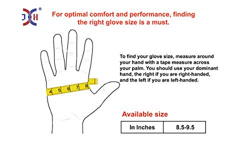 J H Heat Resistant Oven Glove:EN407 Certified 932 °F, 2 Layers Silicone Coating, Oven Mitts for Cooking, Kitchen, Fireplace,Camping, Grilling (Black/Yellow, Regular Cuff) - color: Black/Yellow, size: Regular Cuff