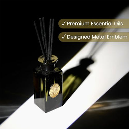 M&SENSE 6.3 oz Large Reed Diffuser Set | Lime+Basil Scent Oil Diffuser with Sticks | Hotel Collection Non-Toxic Home Fragrance |for Bedroom Bathroom Living Room - color: Lime Basil, size: 180ml