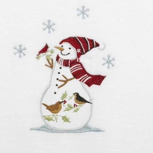 Avanti Linens - Bath Towel, Soft & Absorbent Cotton Velour, Christmas Bathroom Essentials (Holiday Cheer) - size: Bath Towel