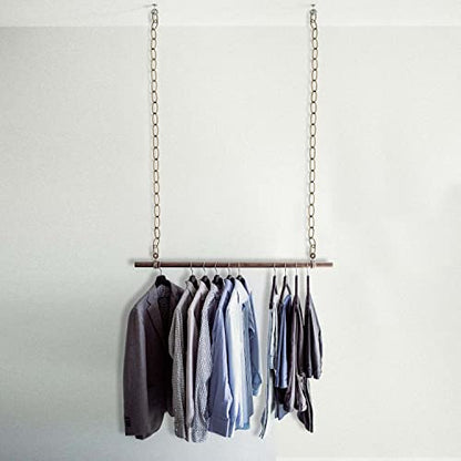 Blue Donuts Chain Extension in Powder Coated Bronze, 36 inches Long, Strong Hold - color: Bronze