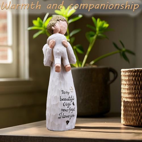 Gigi Gifts for Grandma, Gigi Birthday Gifts, Gift for Gigi Figurine | Gigi Gifts for Birthday Mother's Day Christmas Thanksgiving Day, Home Decor, Resin Hand-Painted Statue - style: Gigi gifts