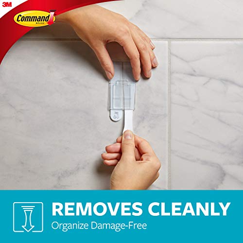 Command Soap Dish for Shower, Damage Free Hanging Bathroom Soap Dish, No Tools Bar Soap Holder, 1 Satin Nickel Soap Dish and 2 Water-Resistant Command Strips - size: 1 Pack