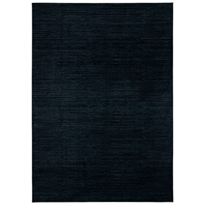 SAFAVIEH Vision Collection Accent Rug - 2'2" x 4', Black, Modern Ombre Design, Non-Shedding & Easy to Clean, Ideal for Entryway, Foyer, Bedroom (VSN606Z) - color: Black, size: 2'2" x 4' (Rectangular)