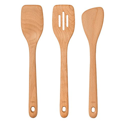 OXO Good Grips 3-Piece Wooden Turner Set - style: Turner Set