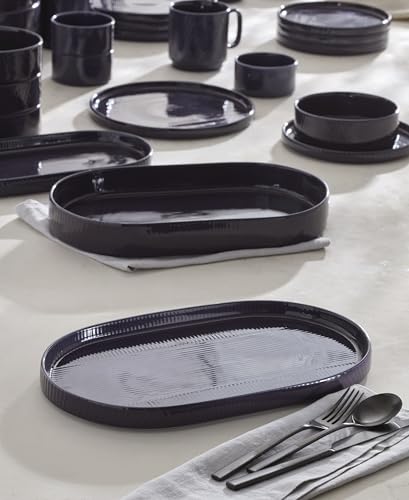 Lenox 898169 Modulus 2-Piece Serving Set, Nightshade - color: Nightshade, style: 12-Piece Bowl Set