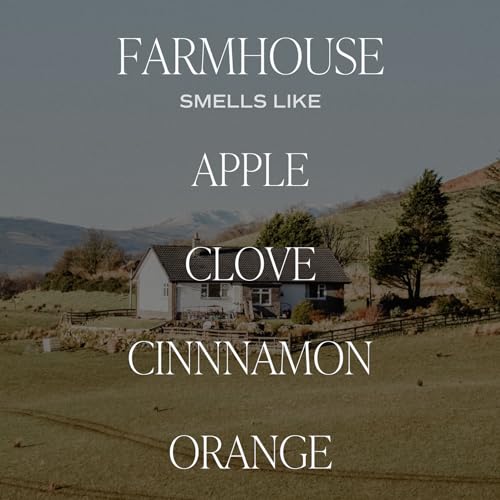 Sweet Water Decor Farmhouse Reed Diffuser Set - Apple, Orange, Pumpkin, Fall Scented Air Freshener - Scent Diffusers for Home, Long Lasting Fragrance, Made in the USA - style: Farmhouse