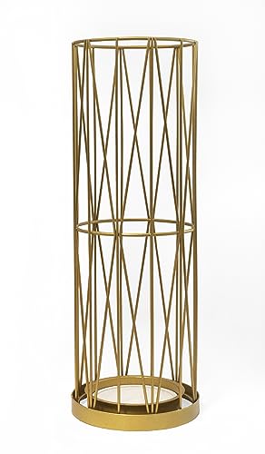 Mango Steam Pluvian Soakstone Umbrella Holder (Regular, Gold) - color: Gold, size: Regular Round