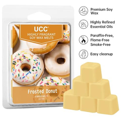 UCC Premium Wax Melts, Fall Variety Fragrance Melts, Scented Soy Wax Melts Cubes, Natural Plant Based Highly Scented Wax Melts Tarts, 4 Pack - color: SET M