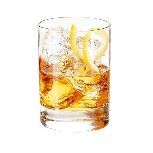 Libbey 918CD Heavy Base Double Old Fashioned Glasses - Elegant Whiskey Glasses Set of 12 - Dishwasher Safe Cocktail Glass for Cocktails, Juice, and More - color: Old fashioned 12