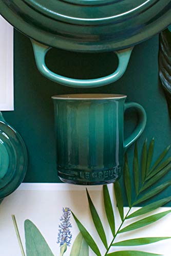Le Creuset Petite Stoneware Espresso Mug, 3.4 oz., Artichaut (Pack of 6) - color: Artichaut, size: 3.4 Ounces (Pack of 6)