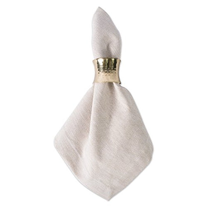DII Chambray Kitchen, Tabletop Collection, Natural, Napkin Set - color: Natural, size: 20" x 20" (Set of 6)