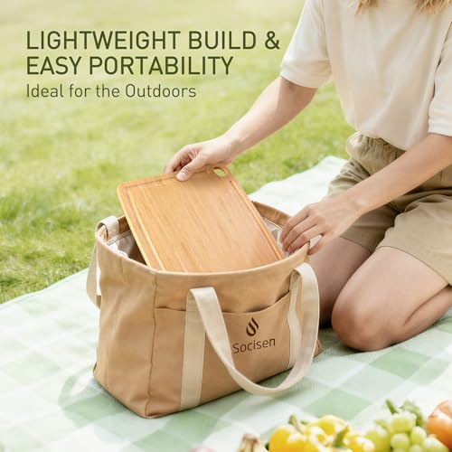 Lightweight Durable Bamboo Cutting Board Set with Non-Slip Feet, Wood Cutting Board for Busy Kitchen, Easy Clean Wooden Chopping Boards with Juice Groove Best House Warming Gift Set of 3 (S+M+L) - color: Natural Bamboo, size: Set of 3 (Small + Medium + La
