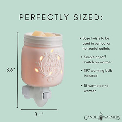 Pluggable Mason Jar Fragrance Warmer
