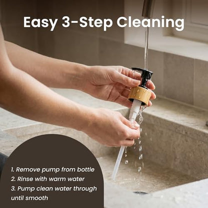 MaisoNovo Glass Dish Soap Dispenser for Kitchen Set of 2-16.9oz Dish and Hand Soap Dispenser Set for Kitchen - Black Glass Bottles x 2 with Black Bamboo Pumps & Tray - color: Black Bottles/Black Bamboo Pumps