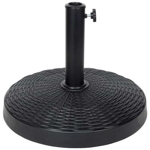 31 lbs Heavy Duty Patio Market Umbrella Base Stand - size: 17.7"