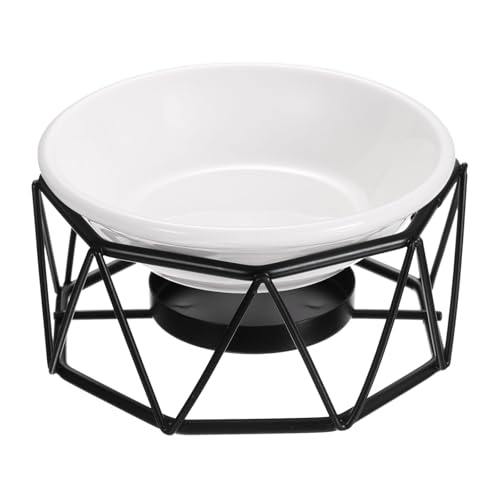 uxcell Metal Tealight Candle Holder, Triangle Shape Ceramic Tealight Wax Warmer Aroma Diffuser Furnace Home Decoration, Black - color: Black