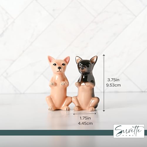 Salt Pepper Shakers Animals - Chihuahuas - color: Chihuahua