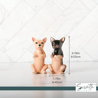 Salt Pepper Shakers Animals - Chihuahuas - color: Chihuahua