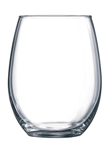 Luminarc Cachet 16 Ounce Stemless Wine Glass, Set of 4, Clear - size: 16 oz (Set of 4), style: Standard Packaging