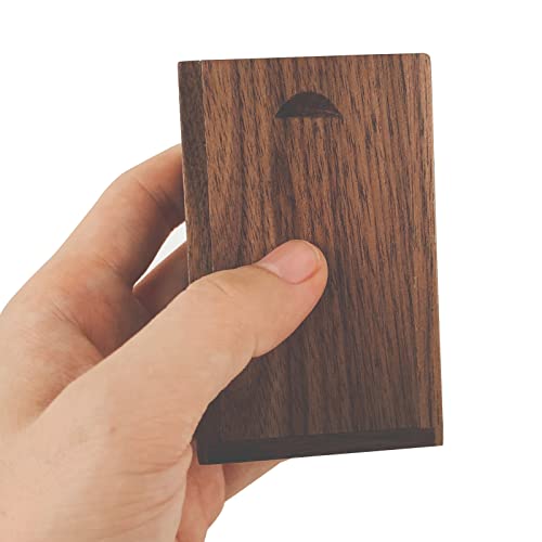 JBOS Wood Gift Box with Sliding Top, Discrete Sliding-Lid Wooden Boxes USB Box for Friends/Business Partners/Photographers/Clients (Walnut Wood, 3.15x2x0.98inch) - color: Walnut(S), size: Classic